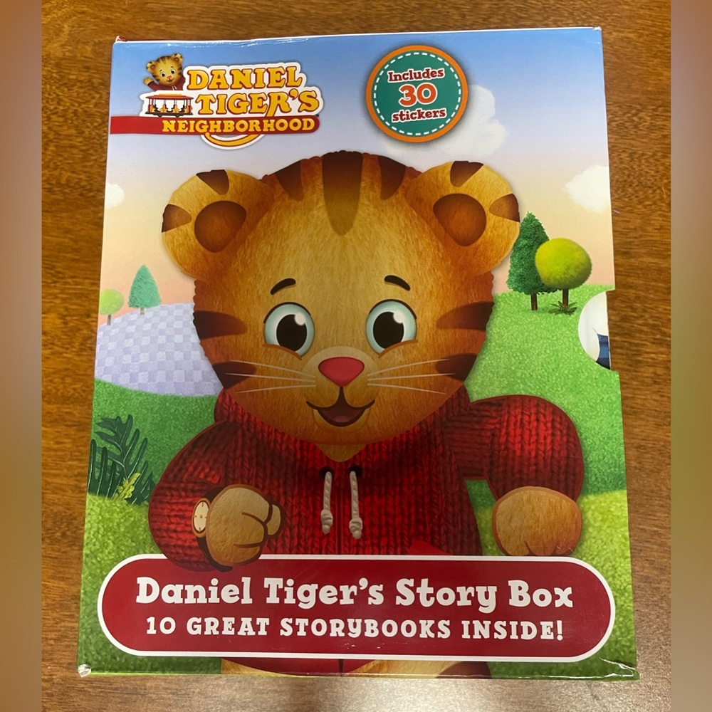 Daniel Tiger's Story Box - 10 Great Storybooks Inside Hardcover.